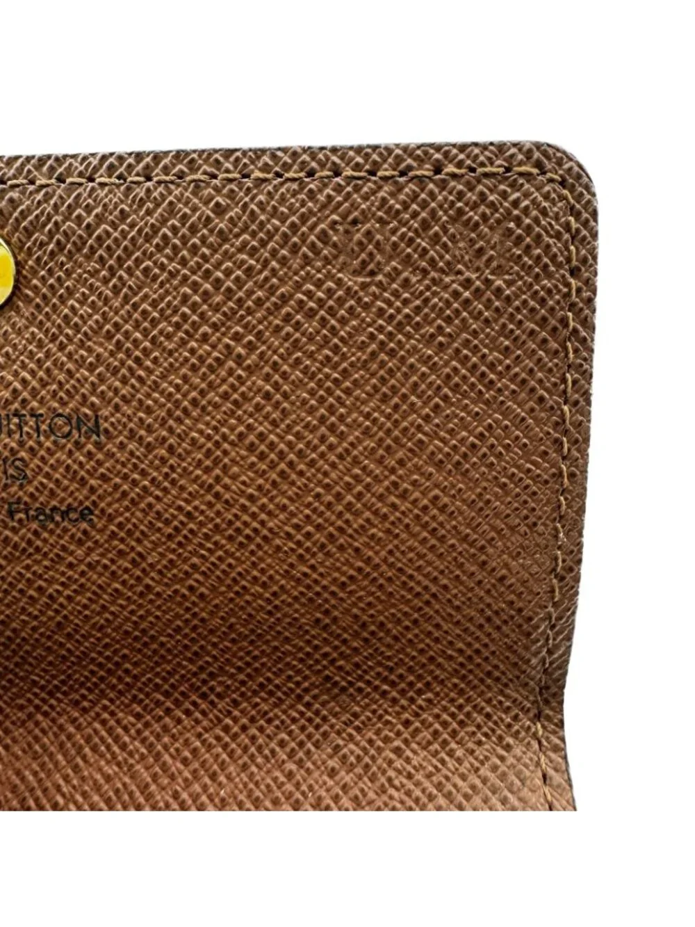 Louis Vuitton Multicles 6 Monogram Leather Key Case Brown Key Holder Coin Purse